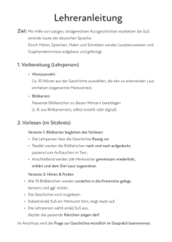 Preview: Li-La-Lautgeschichten 1